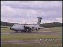 Extremely short take off Lockheed C-5 Galaxy. Extremely short take off Lockheed C-5 Galaxy.