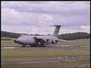 Extremely short take off Lockheed C-5 Galaxy ...