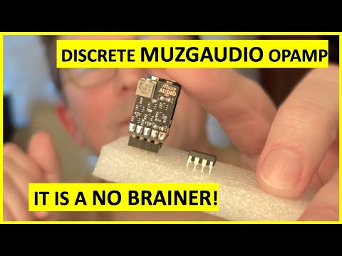 This DISCRETE OPAMP from MuzgAudio is a no brainer 🧠