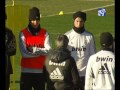 El Real Madrid realizó su primera sesión de entrenamiento del día 30/12/2011