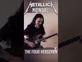 METALLICA Monday The Four Horsemen Solo 2 Metallica Metal Guitar