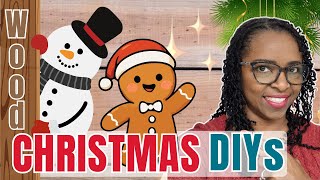 Dollar Tree Double-Sided Wood Snowman DIY | WWYM Decor for Oct. 2025