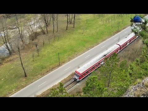 Automotor VT614 RO-TFC DMU/Diesel Triebwagen in Defileul Crisului Repede - 26 March 2017