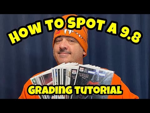 How to Spot A 9.8 Comic Book Pre Screen Grading Comics Tutorial The One Strike You're Out System