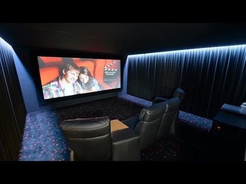 Mastering-Sound im Heimkino - Kundenheimkino von Hollywood-zuhause