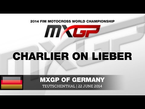 MXGP of Germany 2014 - Charlier on Lieber - Mistake - Motocross