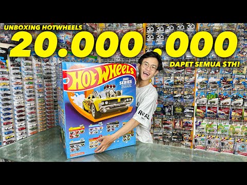 SEMUA $TH ADA DALEM BOX INI! GACHA HOTWHEELS 20JUTA!