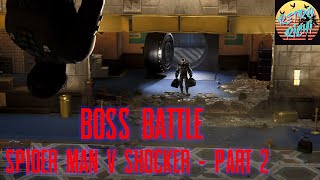 Marvel's Spider Man Remastered (PS5) - Night Monkey vs Shocker (Boss Battle)
