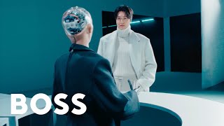 BOSS Lee Minho and Sophia the Robot launch the FW23