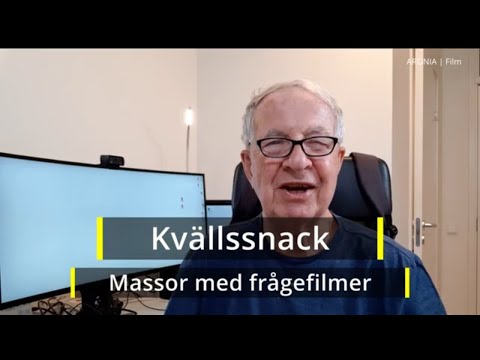 2021-09-15 KVÄLLSSNACK - Massor med frågefilmer
