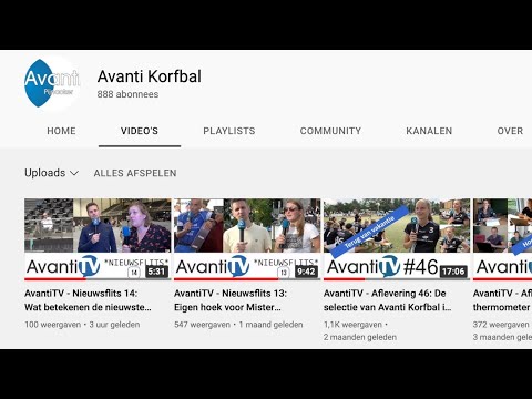 Help Avanti korfbal aan 1000 abonnees