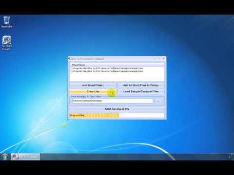 Doc To PS Converter Software