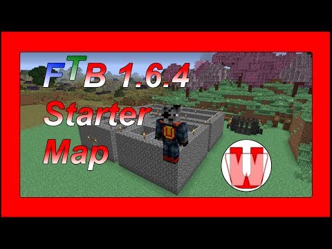 FTB 1 6 4 Direwolf20   Starter Map Tour