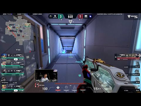 DRX MaKo UNBELIEVABLE 1v4 Ace Clutch vs Team Heretics | VCT Champions Seoul 2024