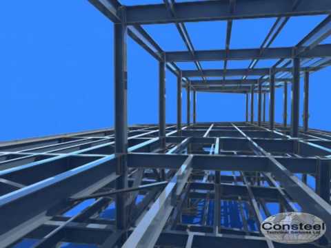 Mandarin City Center Development - Las Vegas - Structural Model by Consteel