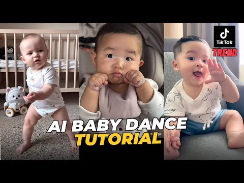 How to create AI Baby Dance | TikTok Trend