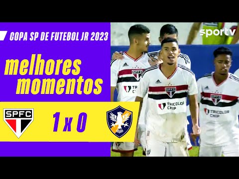 Gols e lances de São Paulo x Retrô