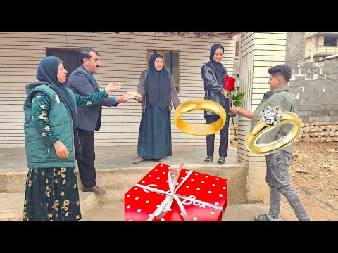 "The day Mirza Ali and Peri from DOOD changed our lives - their son Mahan's marriage proposal! ✨"