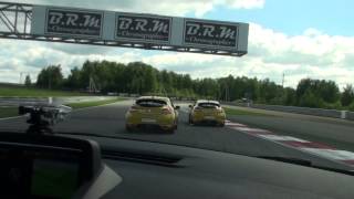 preview picture of video 'VIP Taxi Hot Laps. Megane RS 265. World Series by Renault 2014. Moscow Raceway'