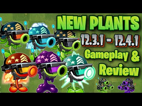 NEW PLANTS In Plants Vs Zombies 2 China - Gameplay & Review 12.3.1 - 12.4.1