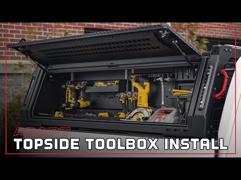 ADAPT Topside Toolbox Install | Ultimate Side Mounting Truck Toolbox | Chandler Truck Accessories