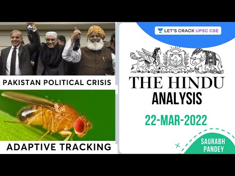 The Hindu Newspaper Analysis | 22nd Mar 2022 | Current Affairs | UPSC CSE | Saurabh Pandey