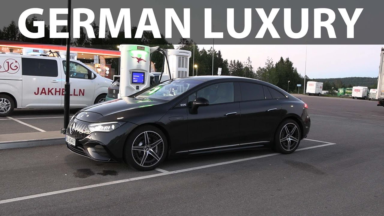 Mercedes EQE 43 AMG range test