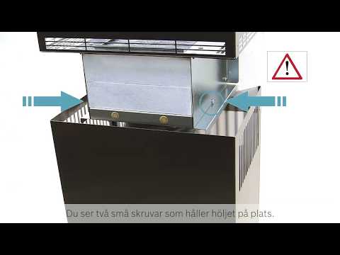 Hur byter du kolfilter på din Bosch köksfläkt