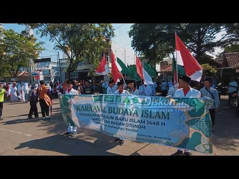 KARNAVAL BUDAYA ISLAM 1448 H YANG DIMULAI DI MASJID AL MUTTAQIN KALIWUNGU - KENDAL