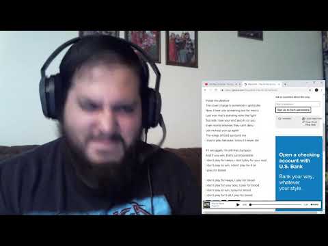 Megadeth - Play For Blood REACTION!!