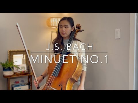 Minuet No. 1 (Cello Play Along) | Suzuki Cello Book 2