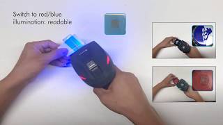 NVH300: the only handheld scanner offers 3 illuminations to address different requirements NVH300: the only handheld scanner offers 3 illuminations to address different requirements