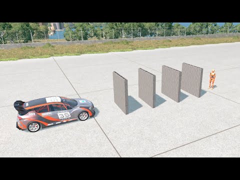 Cars vs Brick Wall - BeamNG. Drive #beamng #beamngdrive #cars