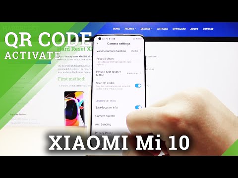 How to Scan QR Codes in XIAOMI Mi 10 – Use QR Scanner