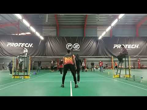 Badminton Mix A Tago Tournament - Bilal / Alia Vs Fairuz / Yusrizal