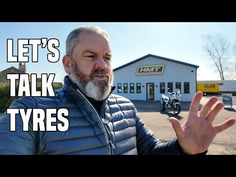 The Africa Twin gets some Dunlop Trailmax Raid Tyres