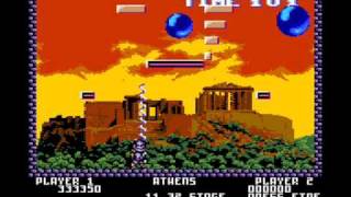 [AMSTRAD GX4000] Pang - Longplay (Part 3 : Levels 11-14)