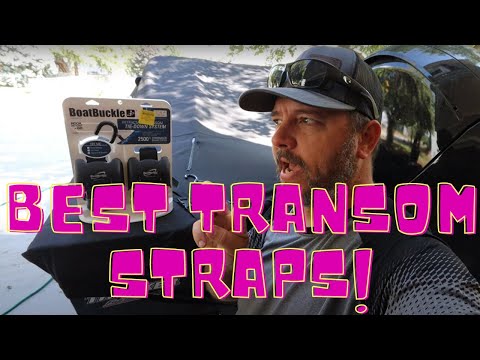 Boat Buckle G1 G2 G3 Ratchet Transom Tie Down Straps | How to Install