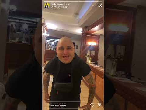 Pameca going crazy on Bobo Armani’s story