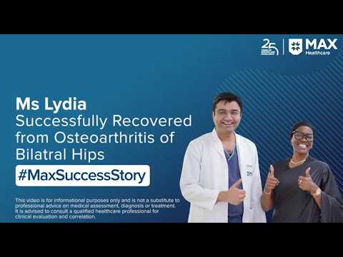 Ms Lydia Overcomes 10 Years of Chronic Hip Pain: A Bilateral Total Hip Replacement