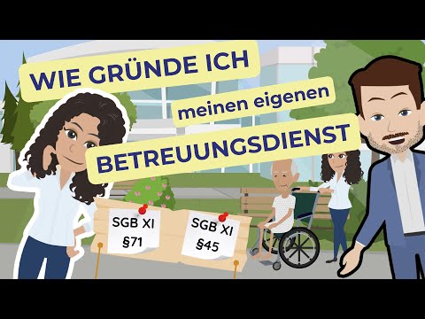 Wie SELBSTÄNDIG machen mit einem BETREUUNGSDIENST oder als ALLTAGSBEGLEITER:IN | Kostenlos mit AVGS