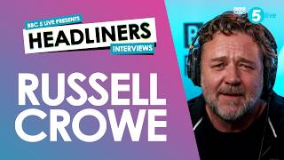 Russell Crowe on Indoor Garden party, the Ashes and the price of fame