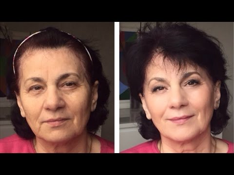 МАКИЯЖ ДЛЯ ЗРЕЛЫХ ЖЕНЩИН (65+)