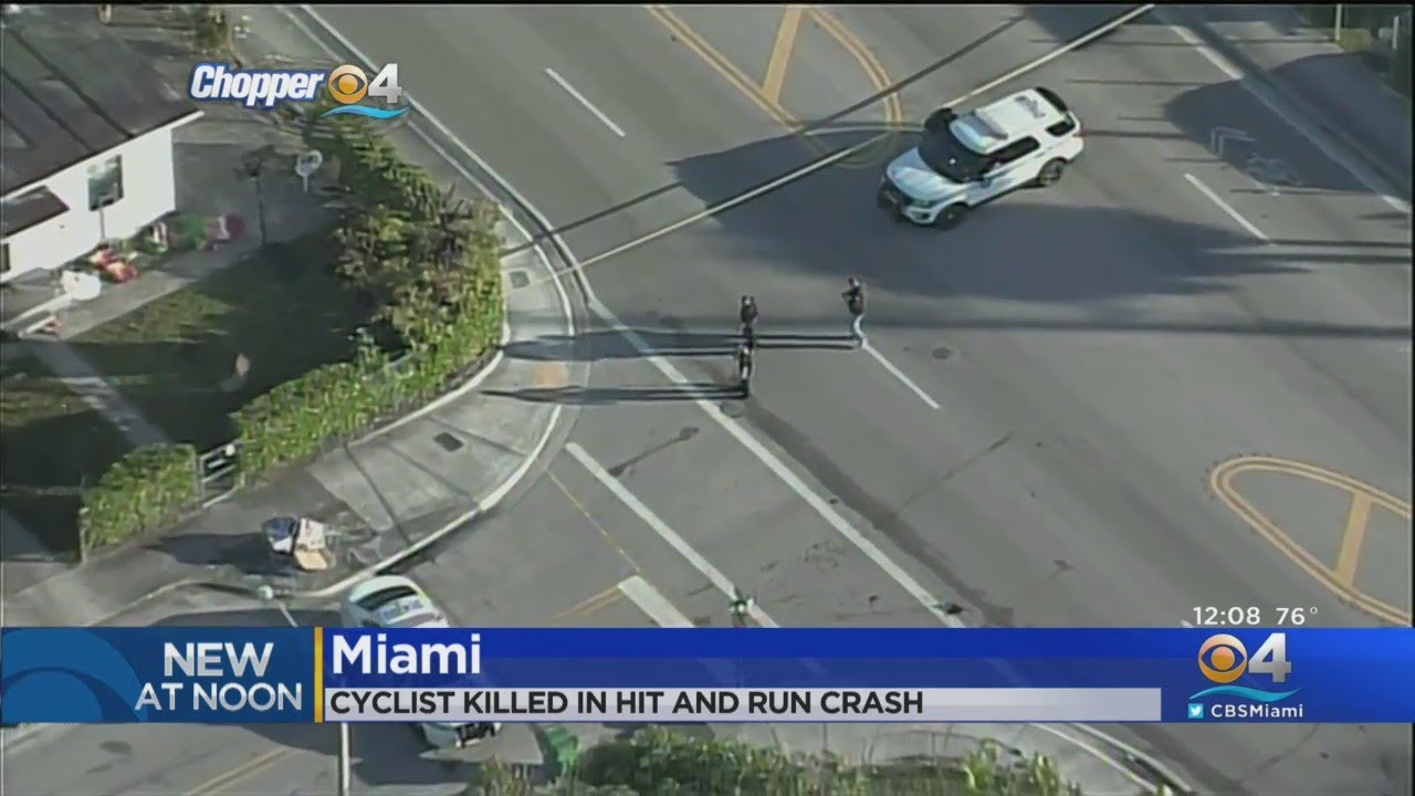 Bicyclist Died After Being Hit By Vehicle In Miami