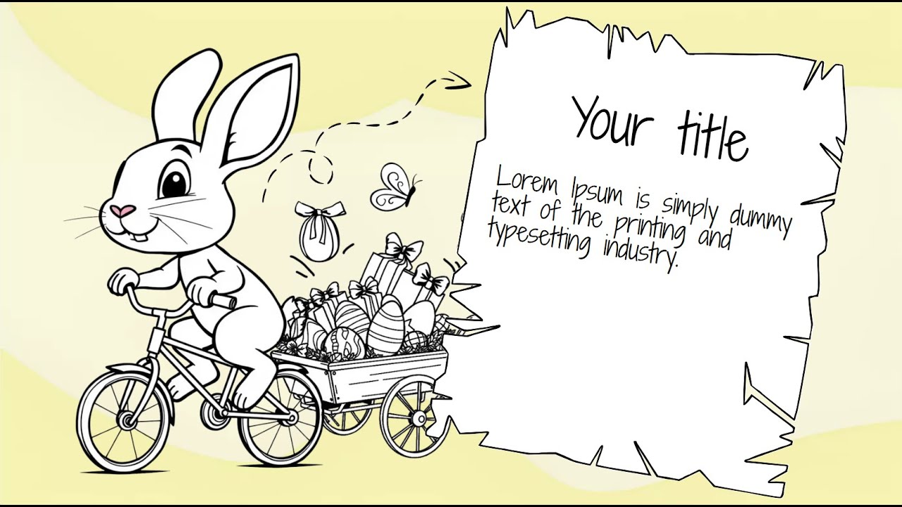 🐰 New Easter Template Added to InstaDoodle! ✨