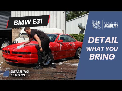 Thumbnail for BMW e31 Auto Finesse Detail what you bring course by BMW E31