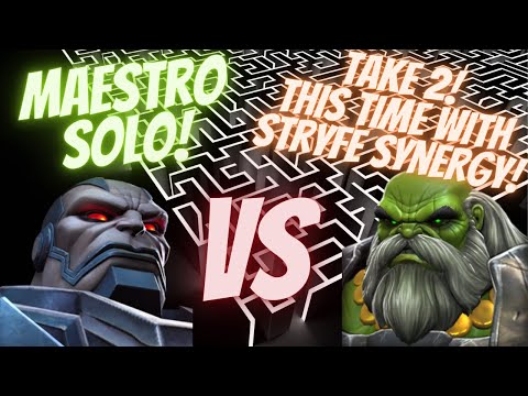 LOL Maestro Solo With Apocalypse! Take 2! This Time Using Stryfe Synergy! Even Faster!
