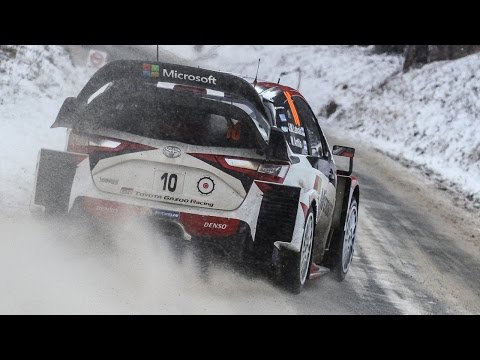 WRC Rallye Monte Carlo 2017 - Sideways, Max Attack & Show [HD]