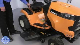 How to Remove the Cutting Deck on XT Enduro Series Riding Mowers