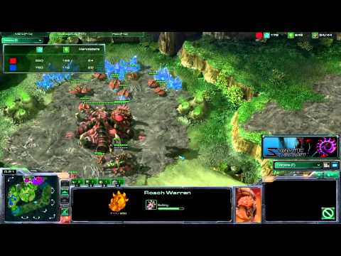 [HD] #52 Starcraft 2 Commentary ZvT Sanatic vs. CookinRelaxi p1/2